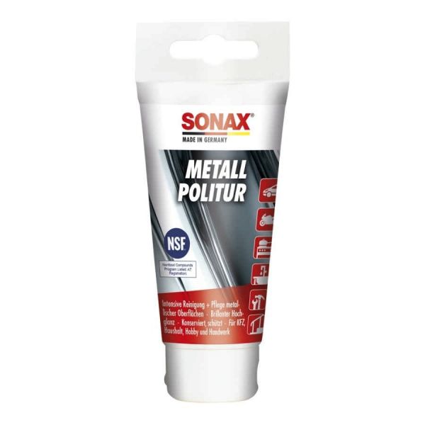 Политура за метал SONAX PROFILINE METAL POLISH, 250 мл.