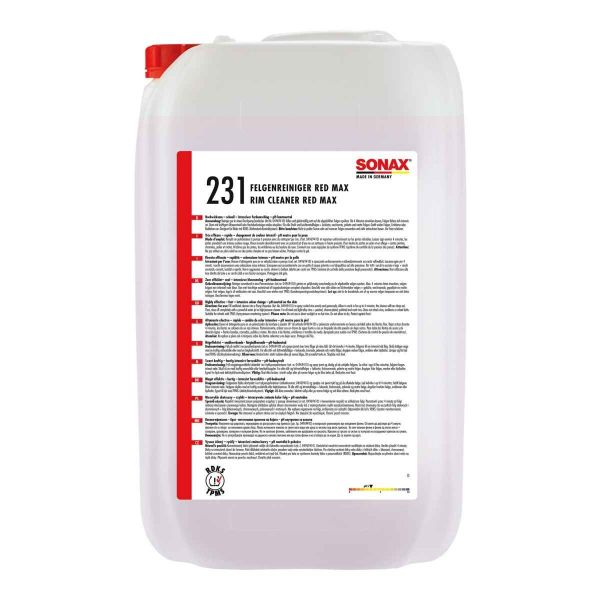Препарат за почистване на джанти Sonax Red Max