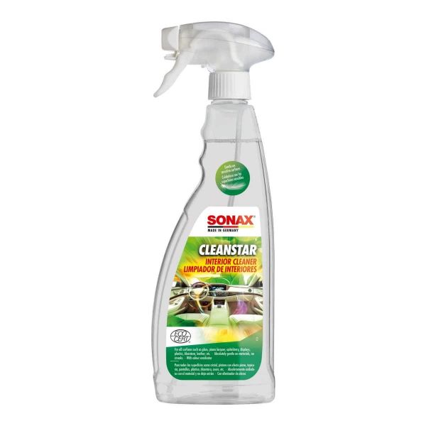 Екологичен препарат за почистване на интериор SONAX CLEANSTAR INTERIOR CLEANER, 750 мл.