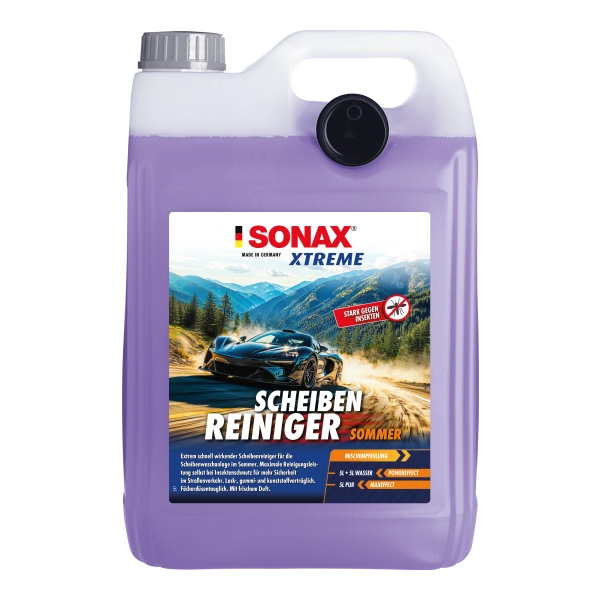 Лятна течност за чистачки SONAX XTREME, готова за употреба, 5 л.