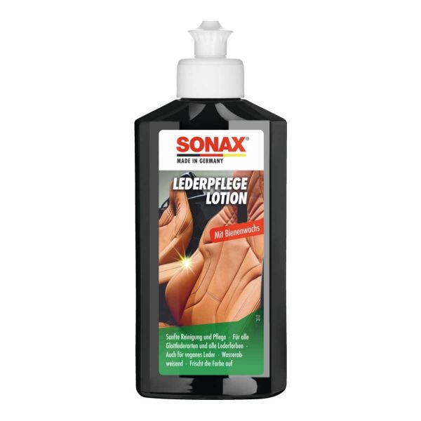 Лосион за грижа за кожа SONAX LederPflege Lotion (Leather Care Lotion), 250 мл.