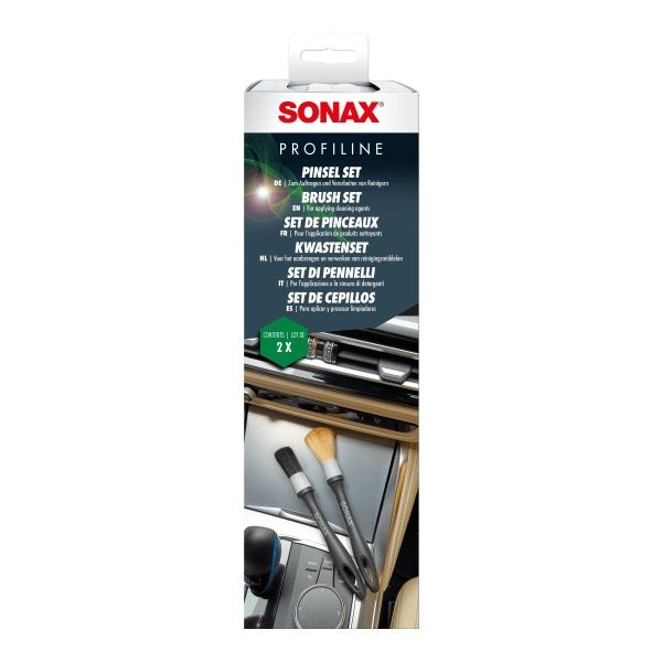 Четки за почистване, комплект SONAX PROFILINЕ BRUSH SET, 2 бр.