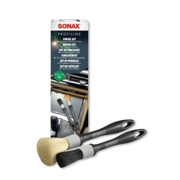 Четки за почистване, комплект SONAX PROFILINЕ BRUSH SET, 2 бр.