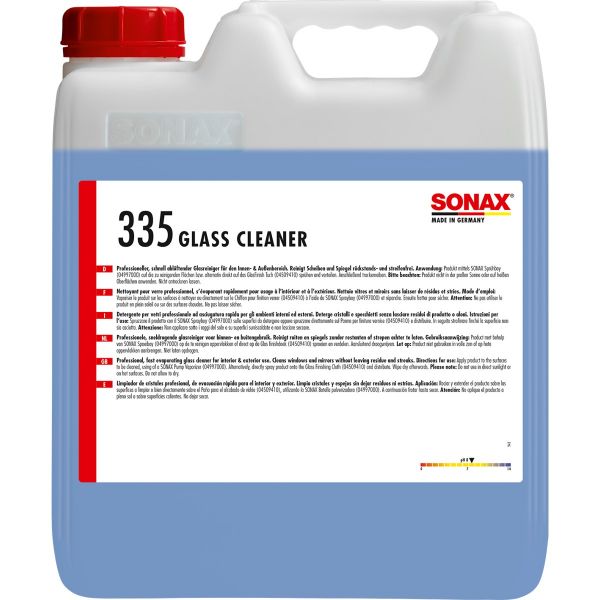 Препарат за почистване на стъкла на Sonax от серията ProfiLine