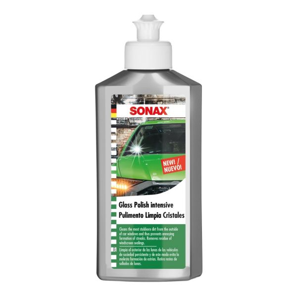 Интензивна политура за почистване на предното стъкло SONAX Glass Polish Intensive, 250 мл.