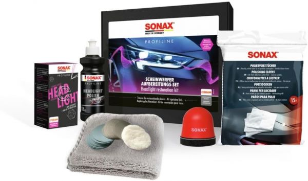 Комплект за възстановяване на фарове SONAX PROFILINE Headlight Restoration Kit