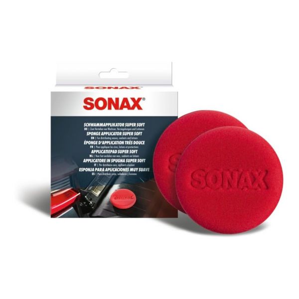 2 броя апликатор за лосион и вакса Sonax