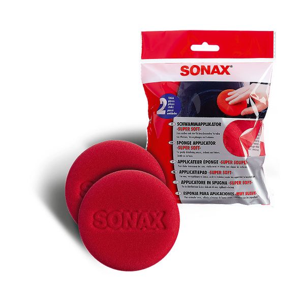 2 броя апликатор за лосион и вакса Sonax