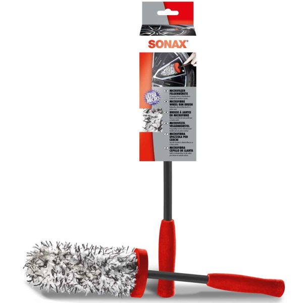 Микрофибърна четка за джанти SONAX Microfaser Felgenbürste (Microfibre Wheel Rim Brush)