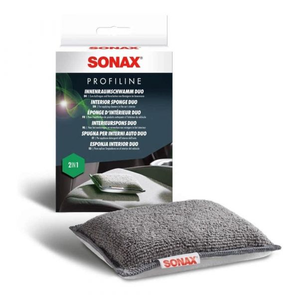 Дуо гъба за интериор SONAX PROFILINE InnenraumSchwamm Duo (Interior Sponge Duo)