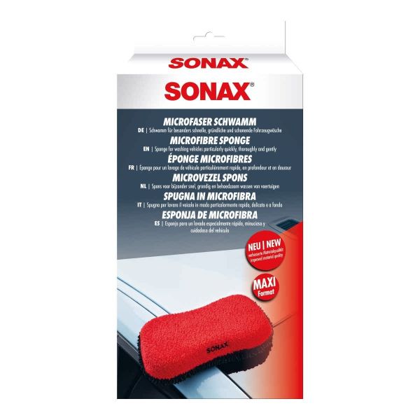 Микрофибърна гъба за външно измиване 2 в 1 Sonax