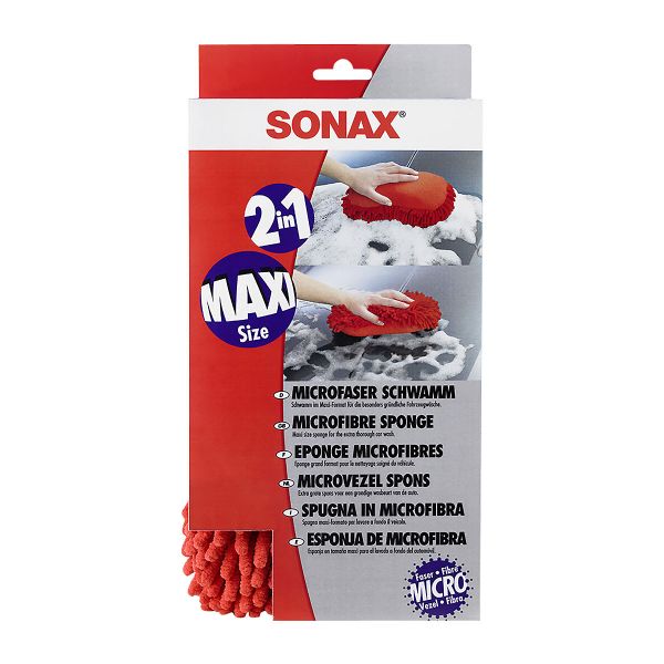 Микрофибърна гъба за външно измиване 2 в 1 Sonax