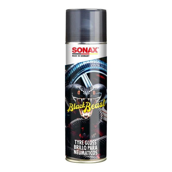 Спрей за блясък на гуми SONAX Black­ Beast Tyre Gloss, 500 мл.