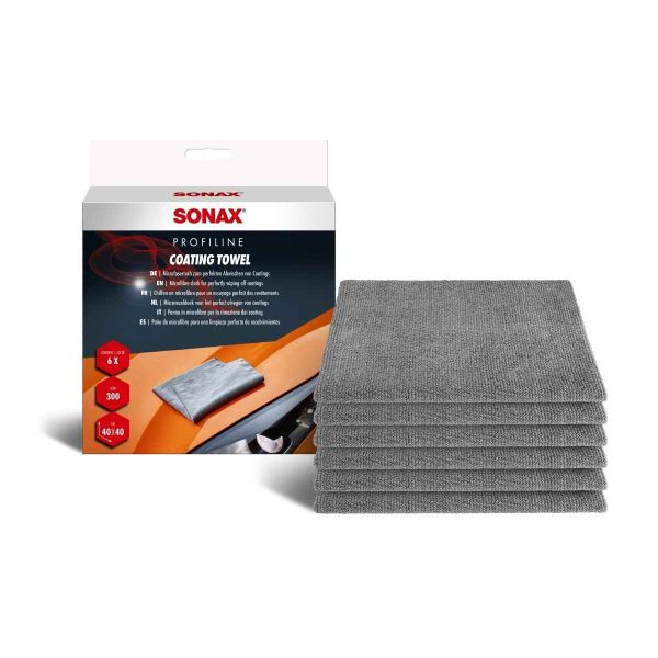 Професионални микрофибърни кърпи за отстраняване на покрития 04511000 Sonax 6 броя.