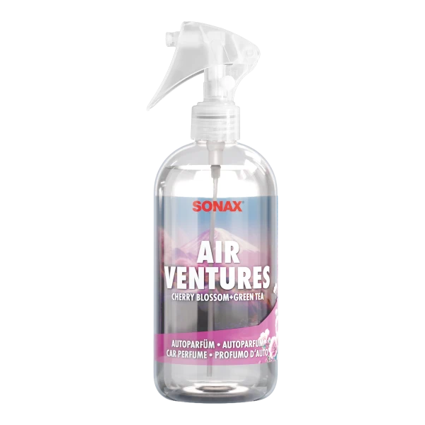 Спрей ароматизатор, черешов цвят и зелен чай SONAX AirVentures Cherry Blossom+Green Tea, 300 мл.
