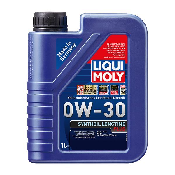 Синтетично масло SYNTHOIL LONGTIME PLUS 0W30 от 1 литър на Liqui Moly