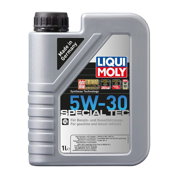 Масло синтeтична технология LIQUI MOLY SPECIAL TEC 5W-30, Ford WSS-M2C 912-A1 Ford WSS-M2C 913-A Ford WSS-M2C 913-B