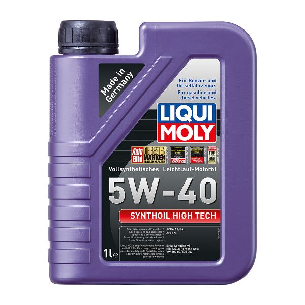 Liqui Moly Синтетично масло SYNTHOIL HIGH TECH 5W40