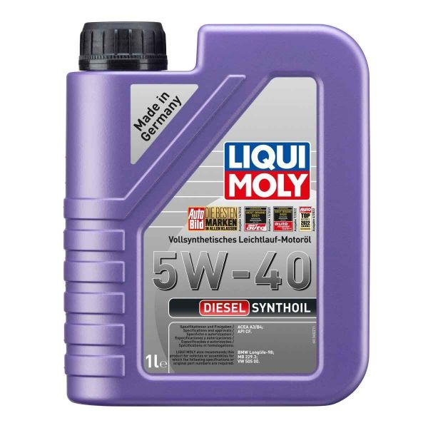 Синтетично масло LIQUI MOLY DIESEL SYNTHOIL 5W-40