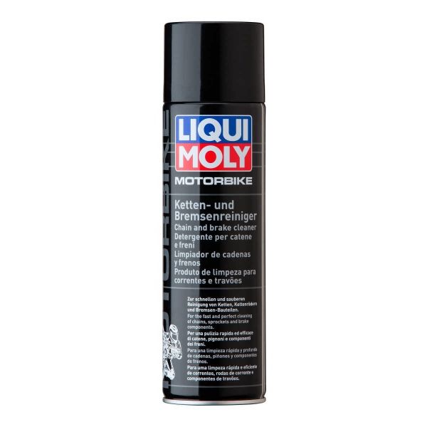 Спрей за почистване на верига и спирачки на мотоциклет LIQUI MOLY Motorbike Chain and Brake Cleaner, 500 мл.
