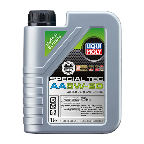 Liqui Moly Mасло синтетична технолотия SPECIAL TEC AA 5W-20