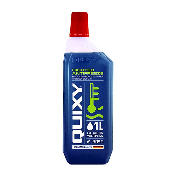 Антифриз G11 QUIXY, готов за употреба до -30 °C (син)