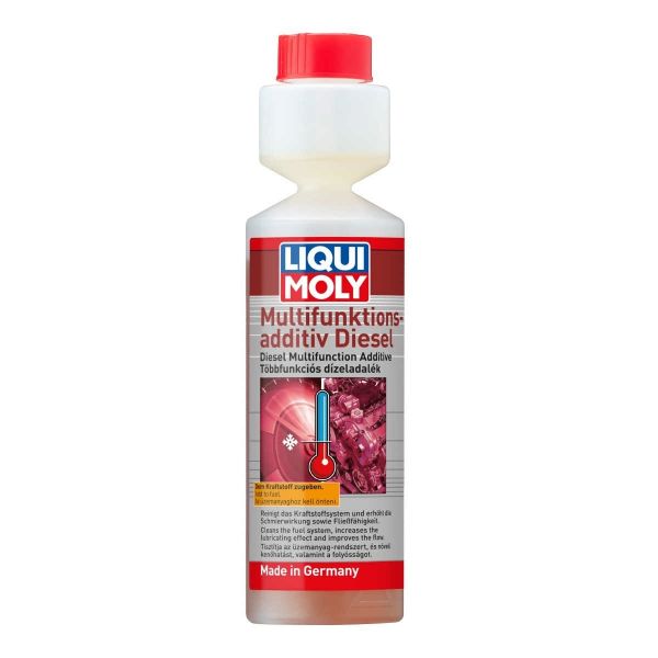 Мултифункционална добавка за дизел LIQUI MOLY Multifunktions Additiv Diesel (Diesel Multifunction Additive), 1:600, 250 мл.