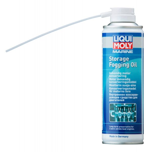 Масло за консервиране на двигател на лодка LIQUI MOLY MARINE Storage Fogging Oil, 300 мл.