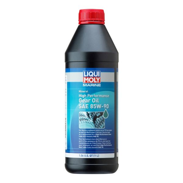 Трансмисионно масло за лодка 85W-90 LIQUI MOLY MARINE High Performance Gear Oil 85W-90, 1 л.