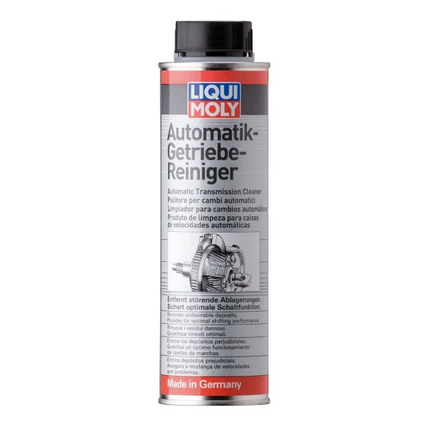 Добавка за промивка на автоматична скоростна кутия на Liqui Moly в сребрист флакон с черна капачка