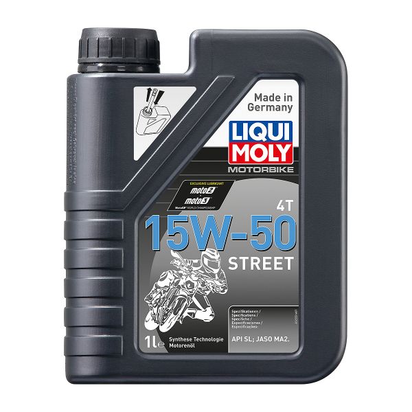 Liqui Moly Масло синтетична технология 4T 15W-50 Street