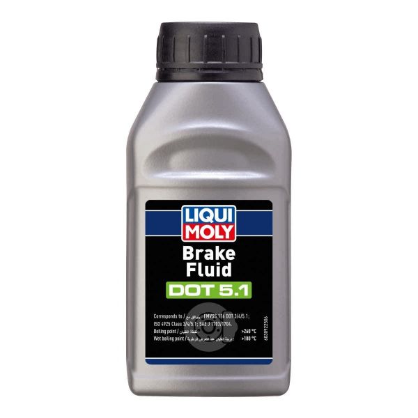 Спирачна течност LIQUI MOLY Brake Fluid DOT 5.1, 250 мл.