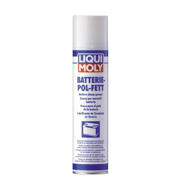 Грес за клеми на акумулатор спрей LIQUI MOLY BATTERIE-POL-FETT, 300 мл.