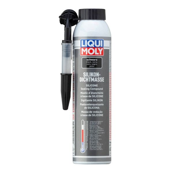 Силиконов уплътнител, черен LIQUI MOLY Silicone Sealing Compound, black, 200 мл.