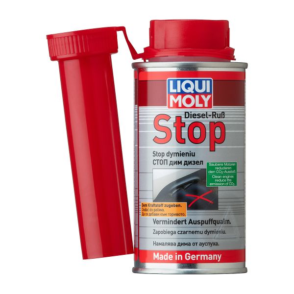 Добавка за намаляване на дименето на дизел LIQUI MOLY Diesel Ruß Stop (Diesel Smoke Stop), 150 мл. (Изтичащ срок на годност)