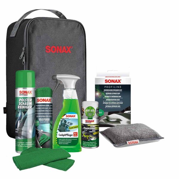 SONAX Fresh Drive Green Lemon | Комплект за интериор зелен лимон