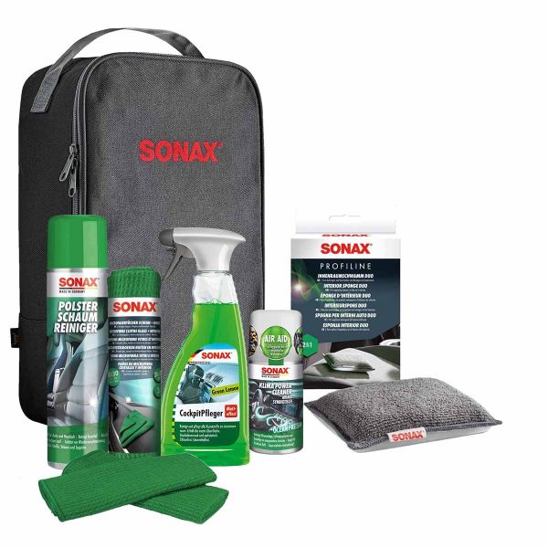 SONAX Fresh Drive Green Lemon + Ocean Fresh | Комплект за интериор зелен лимон и океан